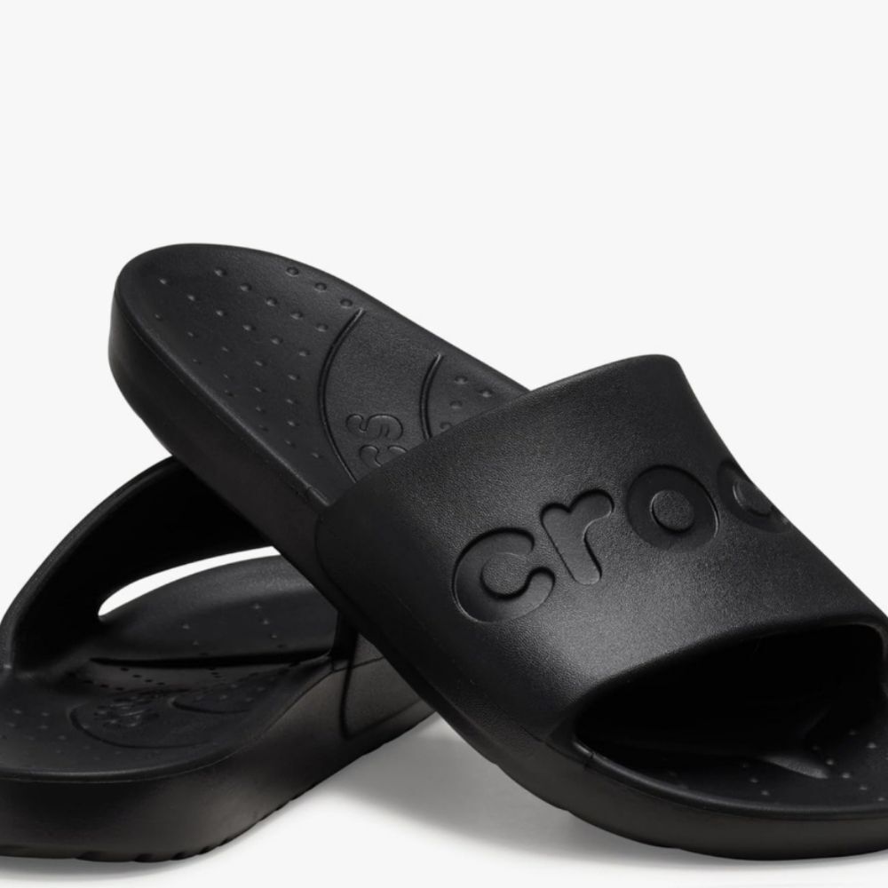 Crocs Classic Slide Sandals- Black